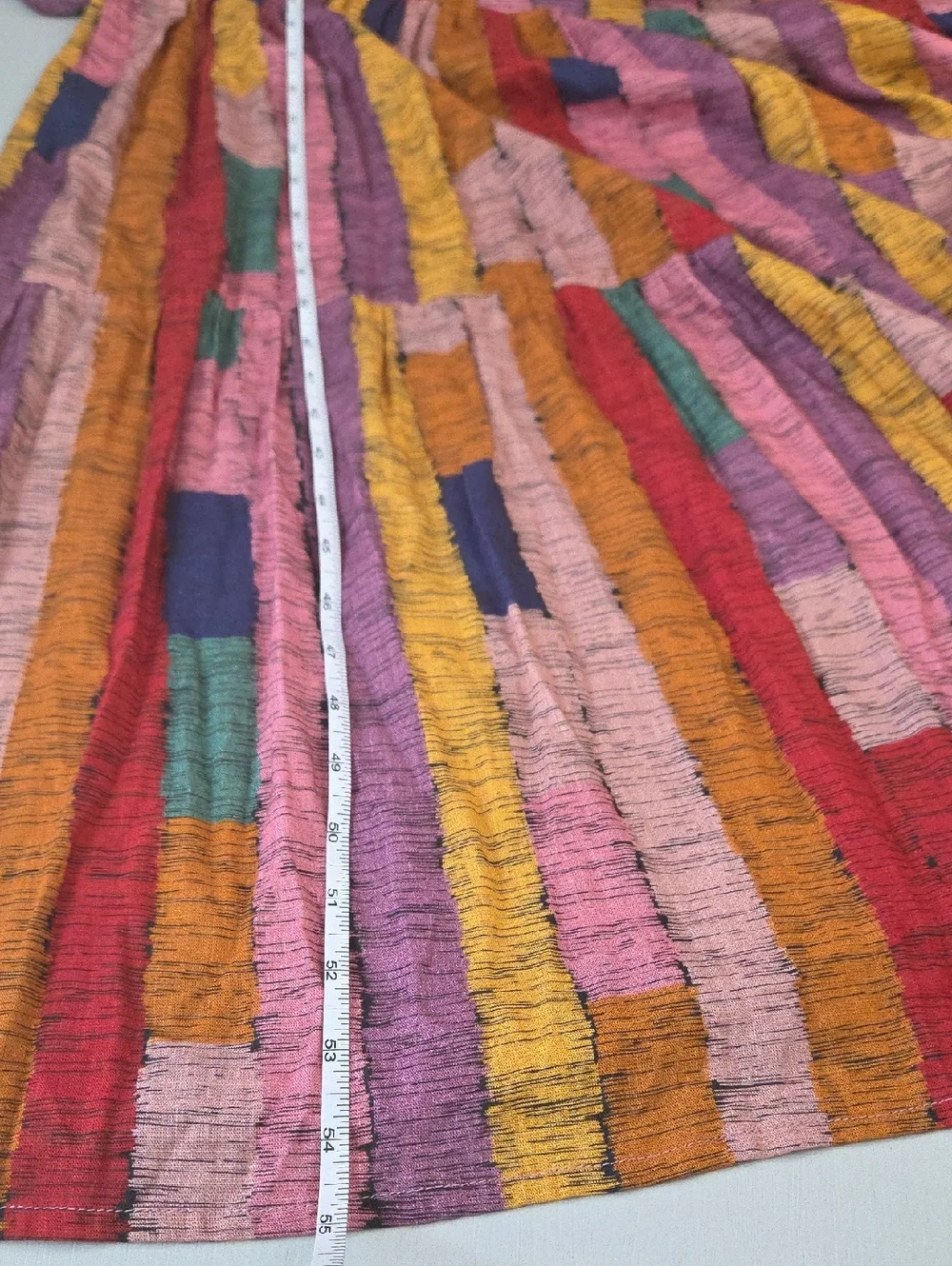 FARM Rio Multicolored Block Stripe Maxi Dress - Picture 12 of 13